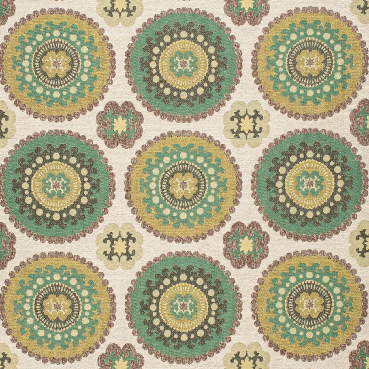 Glade - Green Abstract Geometric,global Upholstery Fabric 54 Inches"